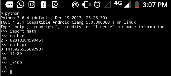 python